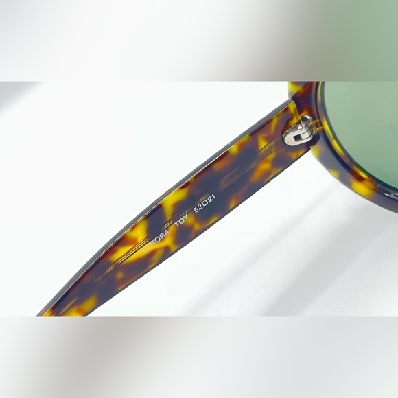 Vintage Anglo American Optical Aurora Brown Oval Sunglasses Frames Only - Picture 8 of 8